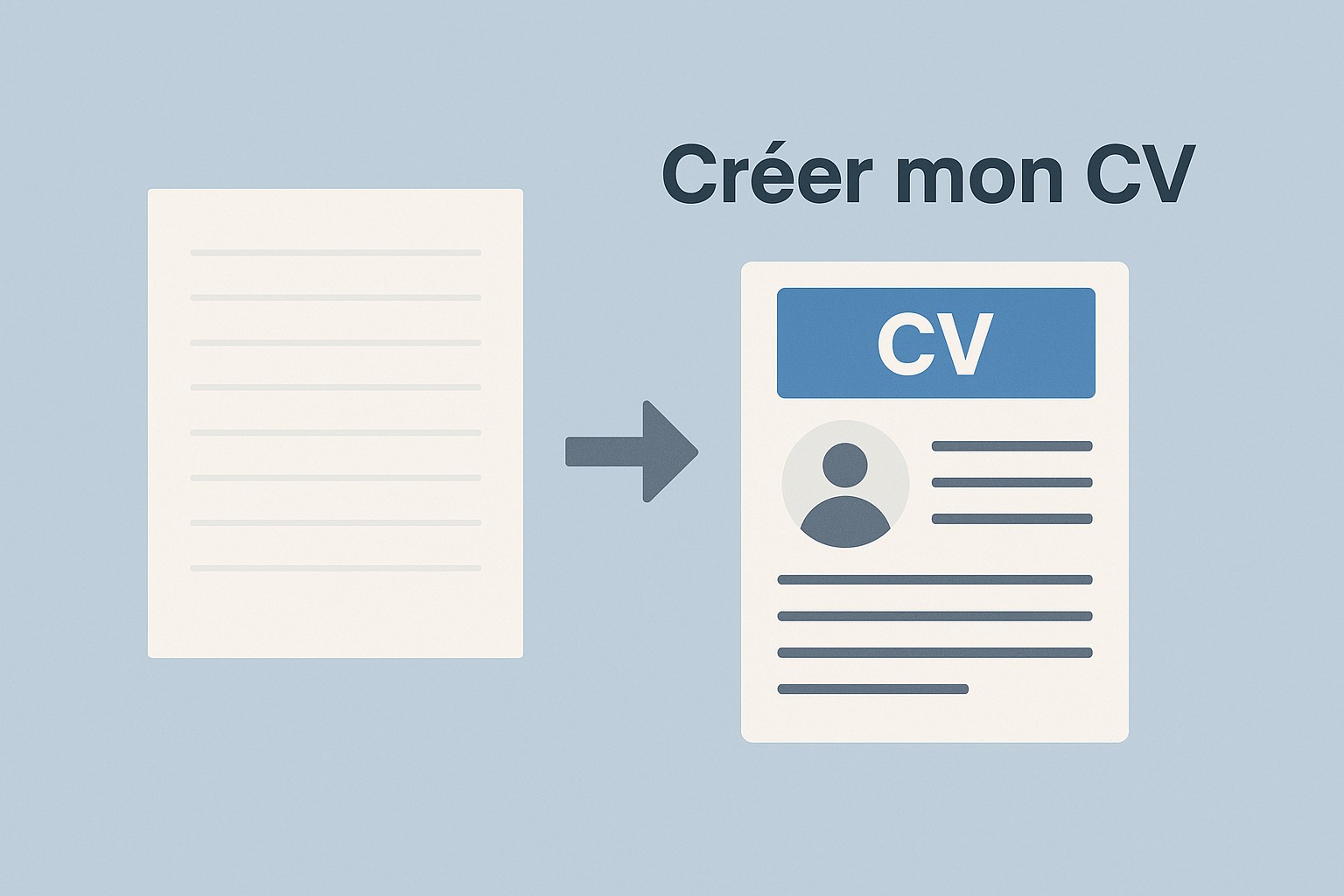 CRÉEZ UN NOUVEAU CV